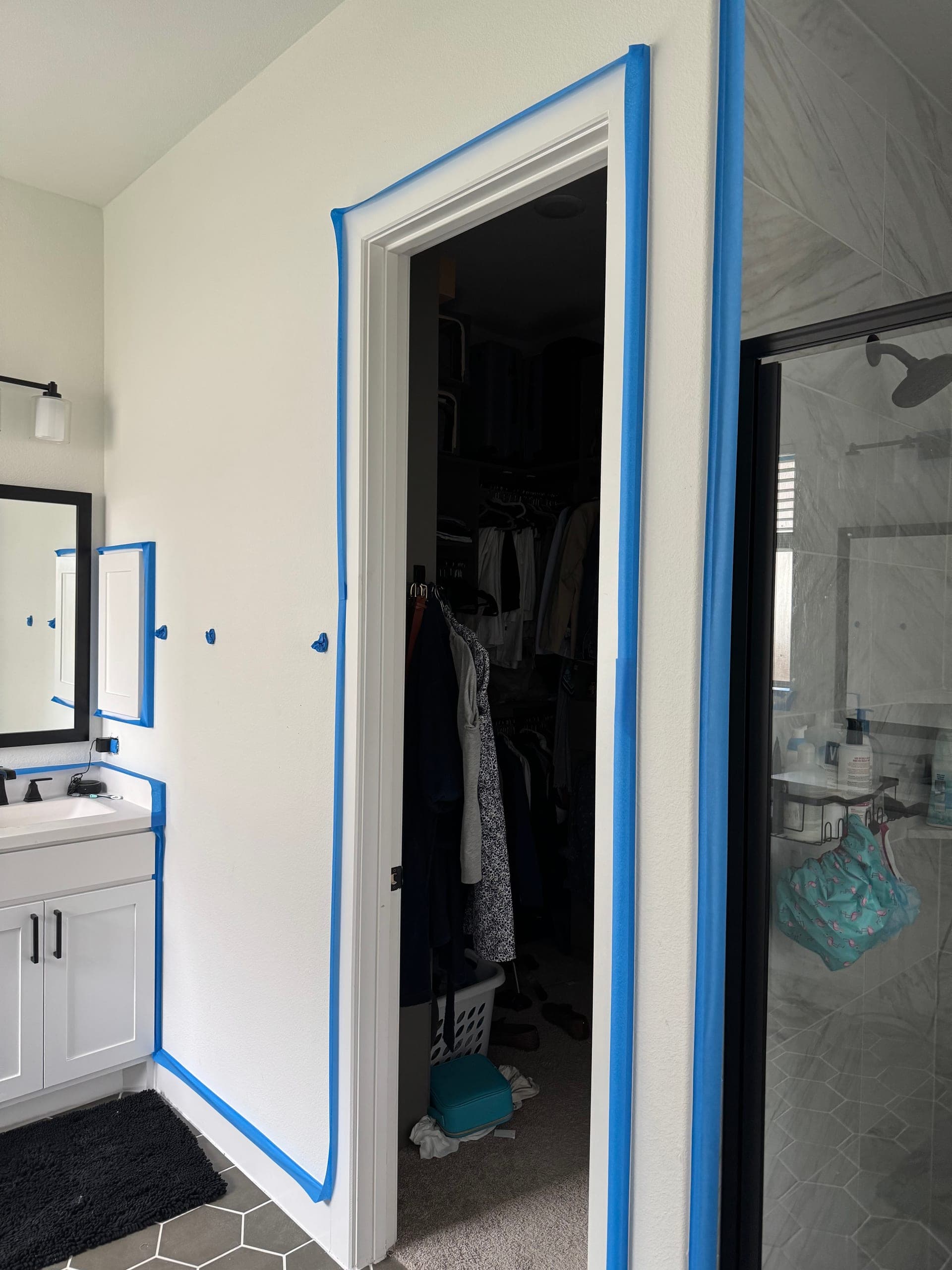Interior painting project by Chilton Home Services