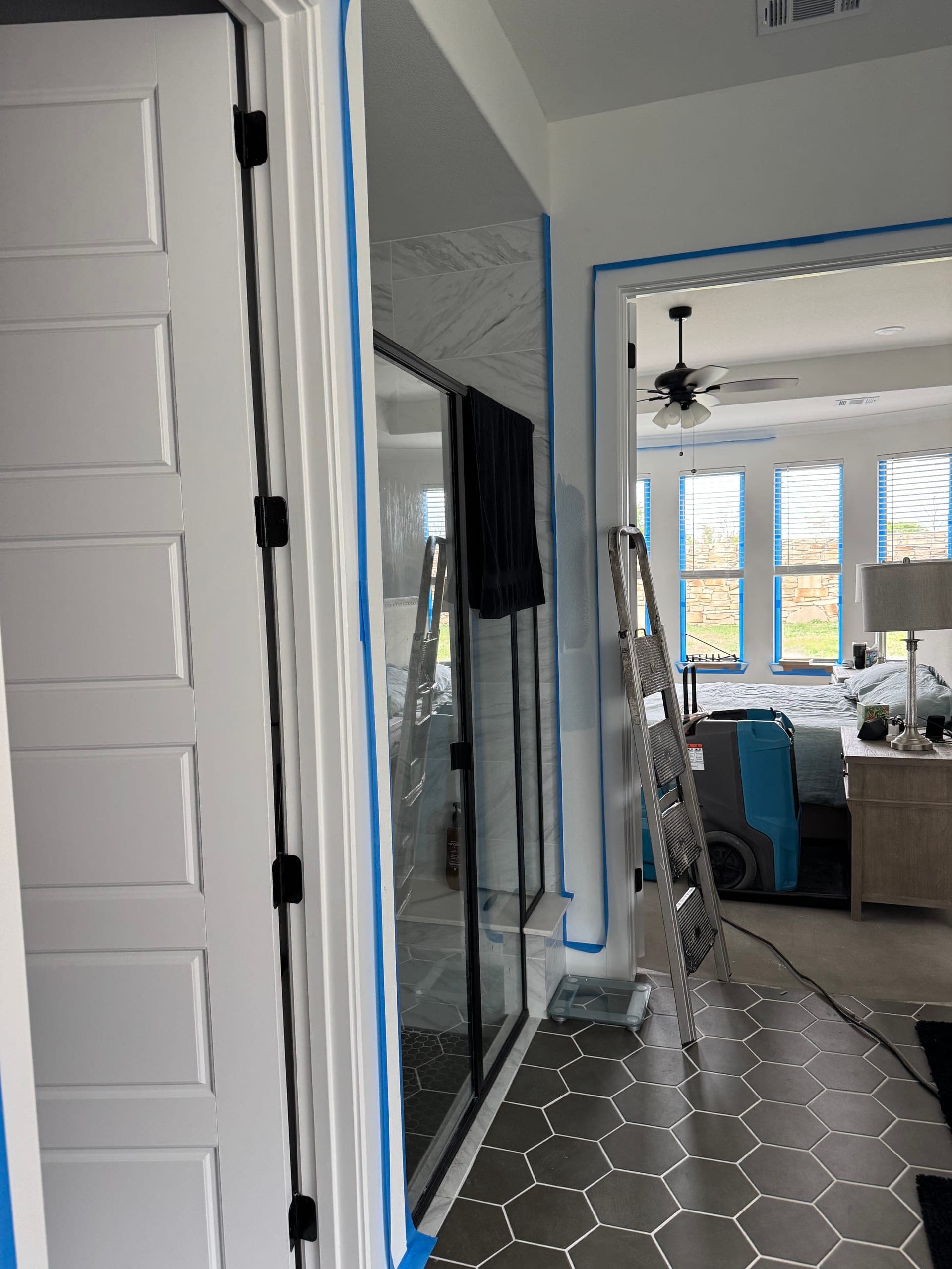 Interior painting project by Chilton Home Services